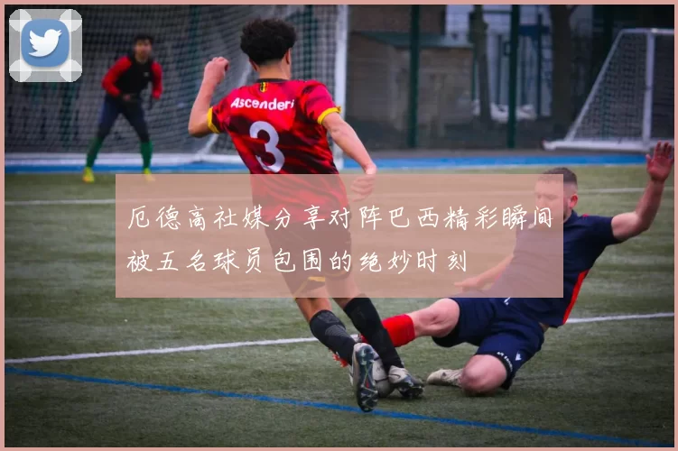 厄德高社媒分享对阵巴西精彩瞬间被五名球员包围的绝妙时刻